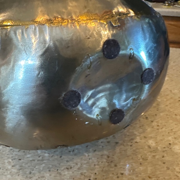 Antique Water Flask ,Water Bottle ,Brass Vase, Home Deco ,Collectible Vase - Picture 9 of 12